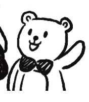 テナボットのくまちゃん